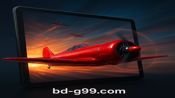 g99 এভিয়েটর বাড়তে থাকা মাল্টিপ্লায়ার দৃশ্য